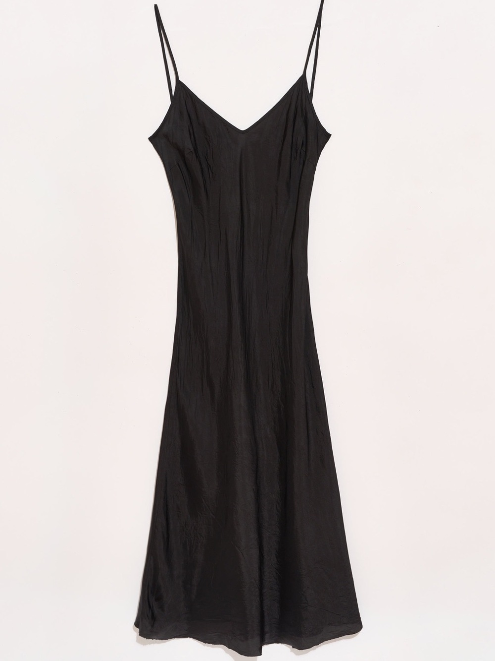 Organic by John Patrick Bias Long Slip - Black - L